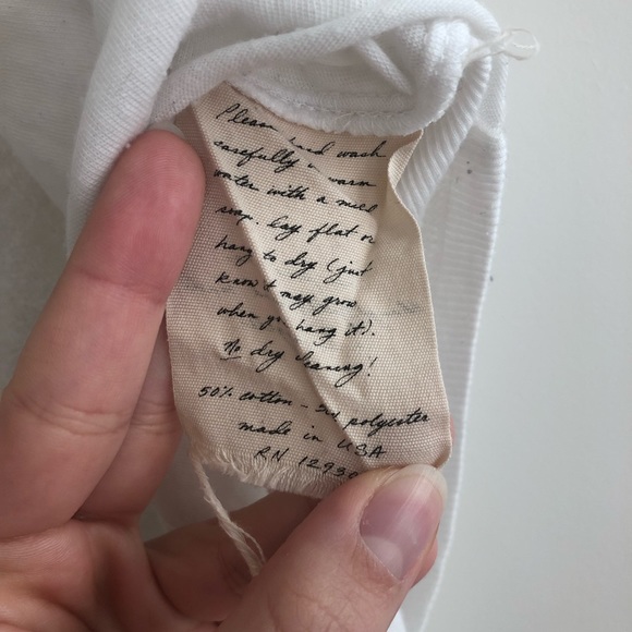 Raquel Allegra Short Sleeve Basic Tee Optic White - Picture 8 of 8